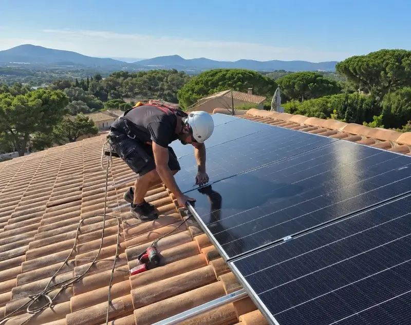 Installateur panneaux solaires Saint-Georges-du-Bois — pose photovoltaïque sur toiture