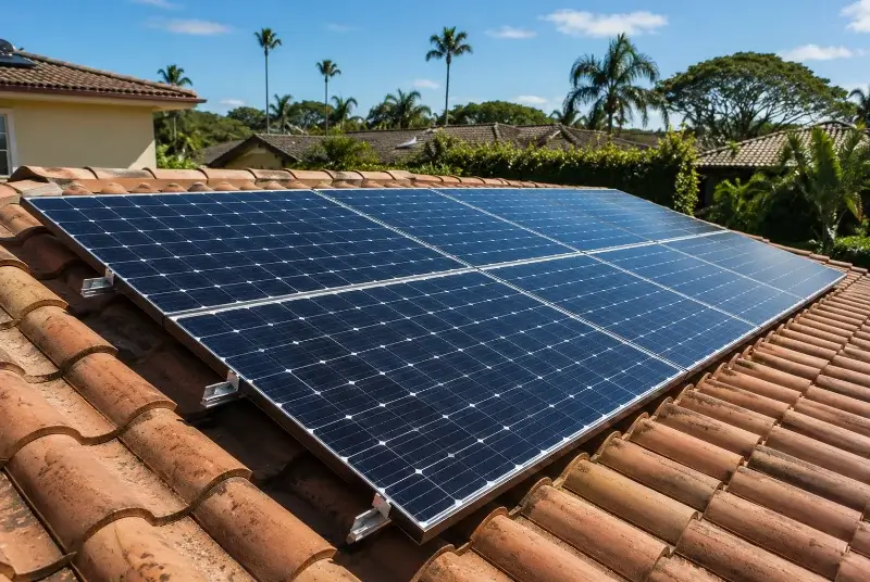 Installation de panneaux solaires à Saint-Georges-du-Bois